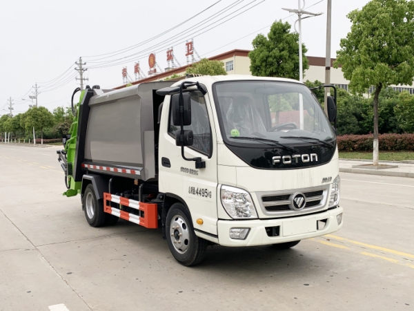 HDW5041ZYSB6型压缩式垃圾车（福田奥铃捷运）4m³