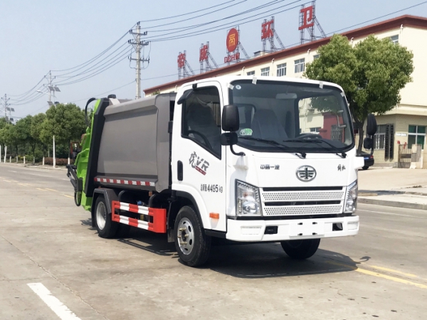 HDW5040ZYSCA6型压缩式垃圾车（一汽解放）4m³