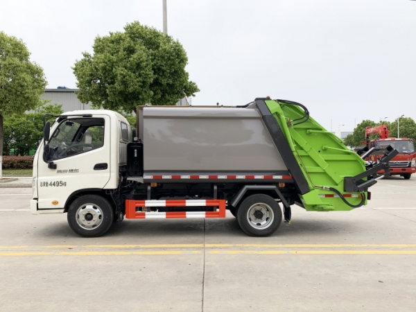 HDW5041ZYSB6型压缩式垃圾车（福田奥铃捷运）4m³