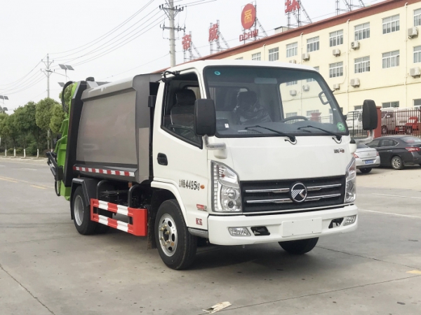 HDW5042ZYSKM6型压缩式垃圾车（凯马）4m³