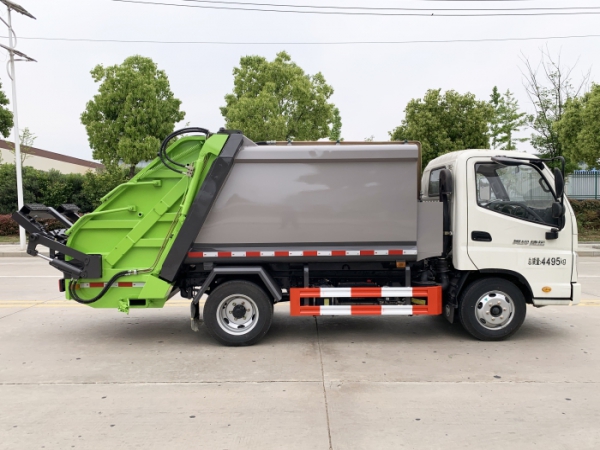HDW5041ZYSB6型压缩式垃圾车（福田奥铃捷运）4m³