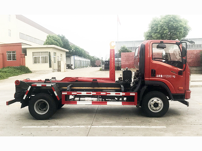 HDW5110ZXXC6车厢可卸式垃圾车(大运)8-10T