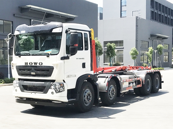 HDW5312ZXXZ6型车厢可卸式垃圾车（重汽HOWO）26T