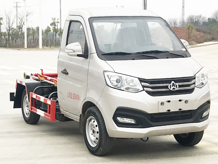 HDW5031ZXXS6车厢可卸式垃圾车(重庆长安-后单轮型)