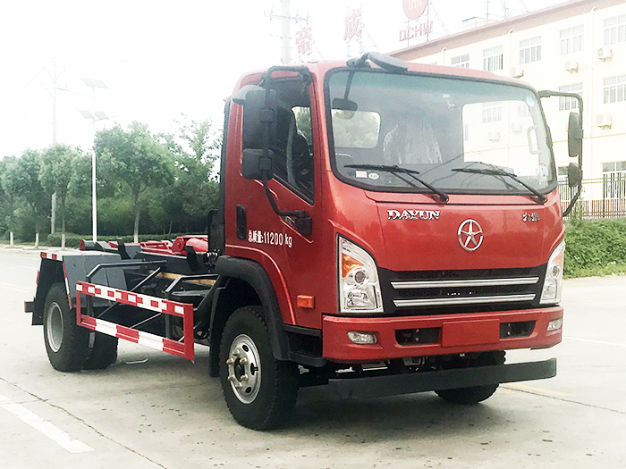 HDW5110ZXXC6车厢可卸式垃圾车(大运)8-10T
