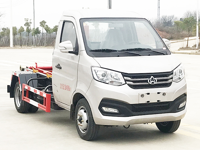 HDW5032ZXXS6车厢可卸式垃圾车（重庆长安-后双轮型）