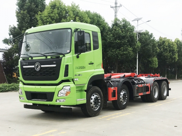 HDW5311ZXXD6型车厢可卸式垃圾车（东风天龙）26T