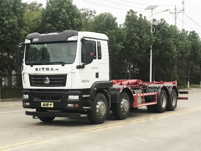 HDW5310ZXXZ6车厢可卸式垃圾车（重汽汕德卡）26T