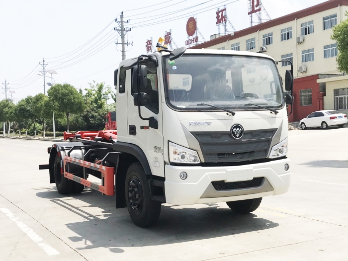 HDW5140ZXXB6车厢可卸式垃圾车（福田瑞沃ES3）8-10T