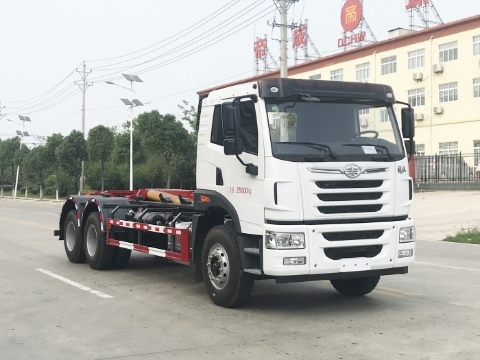 HDW5251ZXXC6车厢可卸式垃圾车（一汽解放）20T
