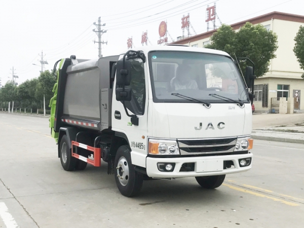 HDW5045ZYSH6型压缩式垃圾车(江淮康铃)4m³