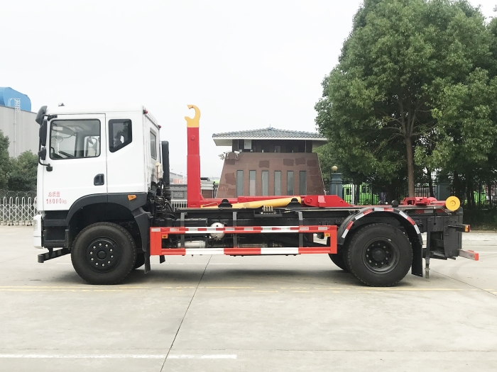 HDW5187ZXXE6车厢可卸式垃圾车(东风华神T5)16T
