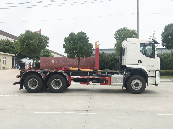 HDW5259ZXXL6型车厢可卸式垃圾车（东风柳汽乘龙H5）20T