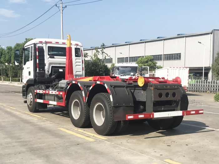 HDW5254ZXXZ6车厢可卸式垃圾车（重汽汕德卡）20T