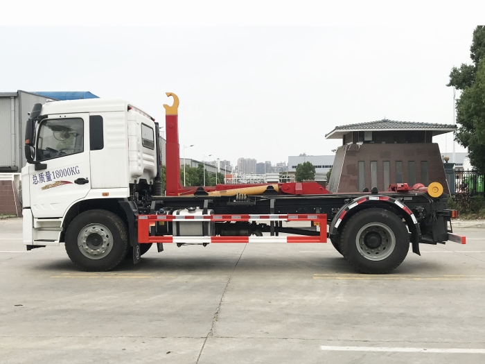 HDW5185ZXXY6车厢可卸式垃圾车（陕汽德龙N3000）16T