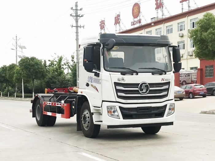 HDW5185ZXXY6车厢可卸式垃圾车（陕汽德龙N3000）16T