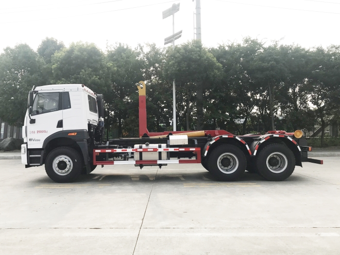 HDW5251ZXXC6车厢可卸式垃圾车（一汽解放）20T