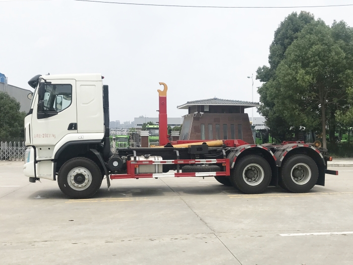 HDW5259ZXXL6型车厢可卸式垃圾车（东风柳汽乘龙H5）20T