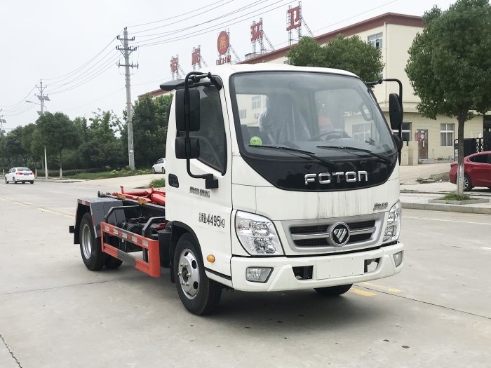 HDW5043ZXXBJ6车厢可卸式垃圾车（福田奥铃捷运）