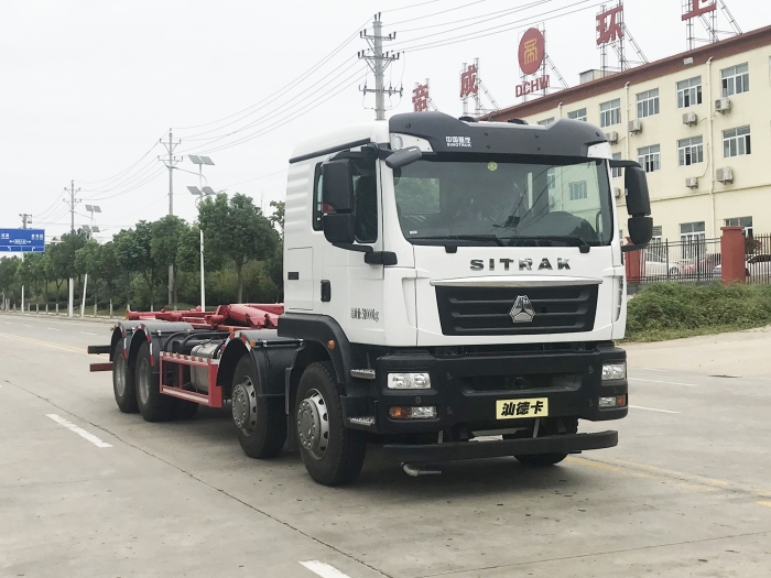 HDW5310ZXXZ6车厢可卸式垃圾车（重汽汕德卡）26T