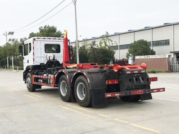 HDW5250ZXXEQ6车厢可卸式垃圾车（东风华神T5）20T