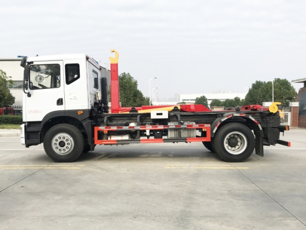 HDW5189ZXXE6车厢可卸式垃圾车（东风华神T5）16T