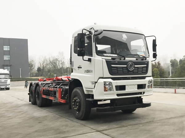 HDW5251ZXXDF6车厢可卸式垃圾车（东风天锦）20T
