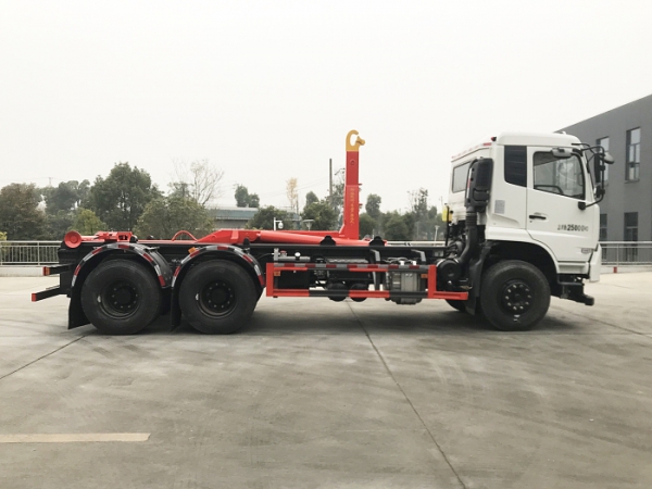 HDW5251ZXXDF6车厢可卸式垃圾车（东风天锦）20T