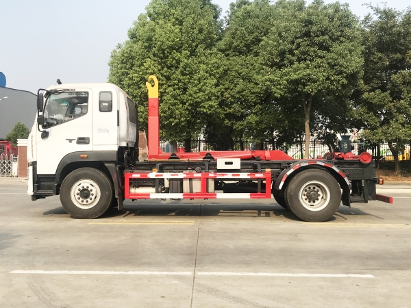 HDW5184ZXXB6车厢可卸式垃圾车(福田欧曼)16T