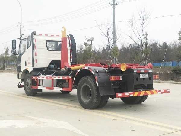 HDW5180ZXXC6车厢可卸式垃圾车(一汽解放FAW)16T