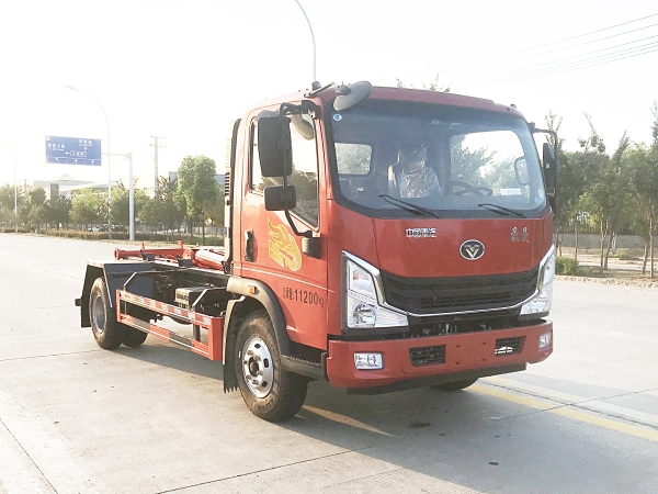 HDW5111ZXXZ6车厢可卸式垃圾车(重汽豪曼)8-10T