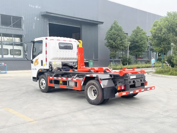 HDW5049ZXXZZ6车厢可卸式垃圾车（重汽豪曼）