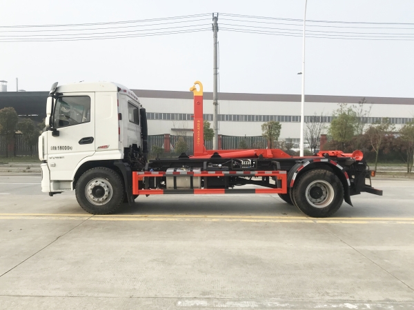 HDW5183ZXXSX6车厢可卸式垃圾车（陕汽轩德翼6）16T