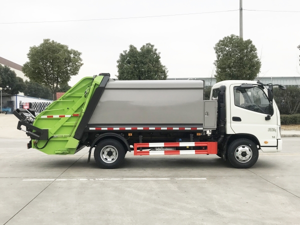 HDW5074ZYSBJ6型压缩式垃圾车（福田）6m³