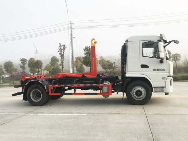 HDW5183ZXXSX6车厢可卸式垃圾车（陕汽轩德翼6）16T