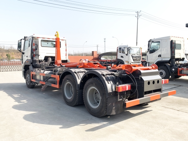 5252ZXXZZ6车厢可卸式垃圾车(重汽HOWO)20T