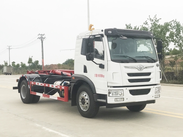 HDW5161ZXXC6车厢可卸式垃圾车（一汽解放）16T
