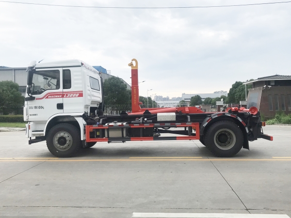 HDW5184ZXXSX6车厢可卸式垃圾车（陕汽德龙L3000）16T