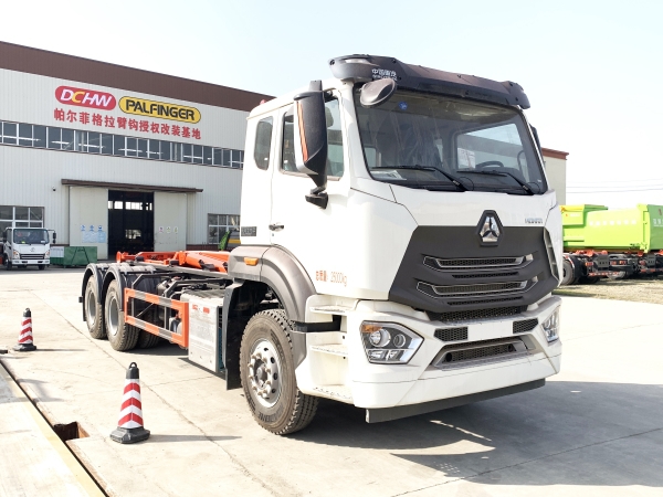 5252ZXXZZ6车厢可卸式垃圾车(重汽HOWO)20T
