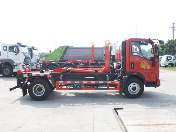 HDW5141ZXXZ6车厢可卸式垃圾车（重汽豪曼）8-10T