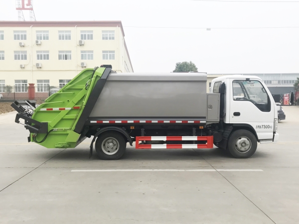 HDW5073ZYSQL6型压缩式垃圾车（五十铃）6m³