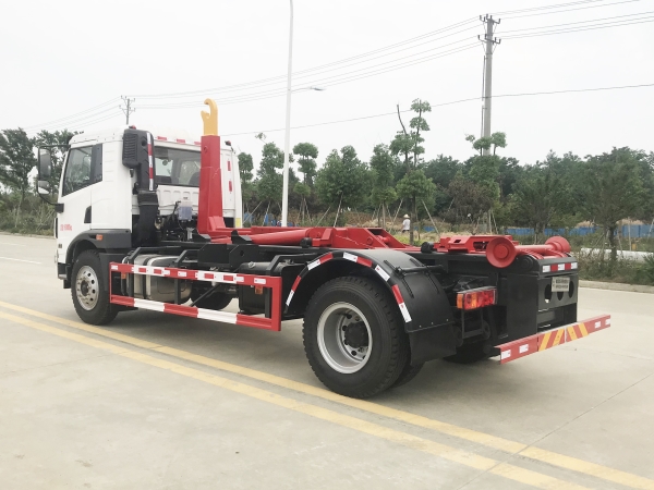 HDW5161ZXXC6车厢可卸式垃圾车（一汽解放）16T