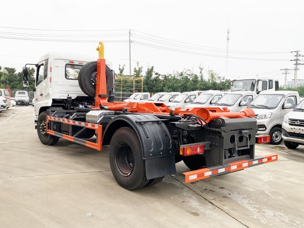 HDW5181ZXXD6车厢可卸式垃圾车（东风天锦）16T