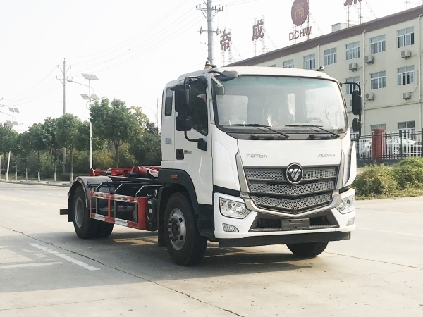 HDW5184ZXXB6车厢可卸式垃圾车(福田欧曼)16T