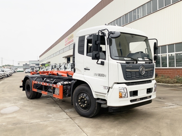 HDW5181ZXXD6车厢可卸式垃圾车（东风天锦）16T