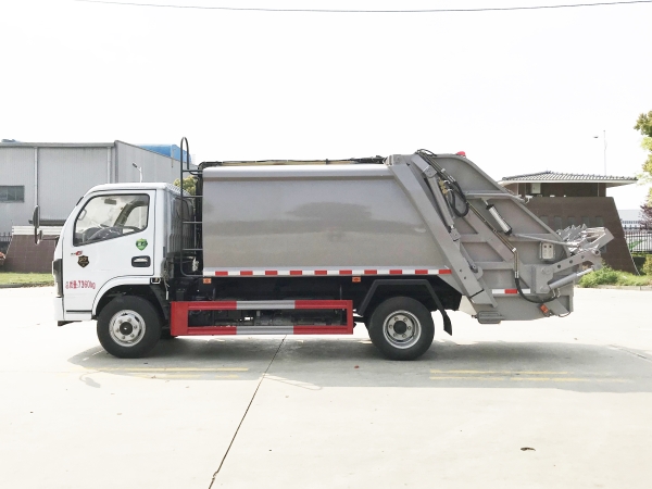 HDW5076ZYSE6型压缩式垃圾车(东风多利卡）6m³