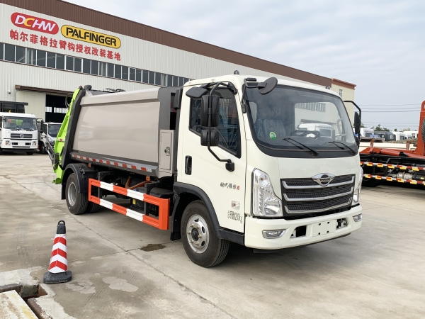 HDW5086ZYSB6型压缩式垃圾车（福田时代领航）6m³