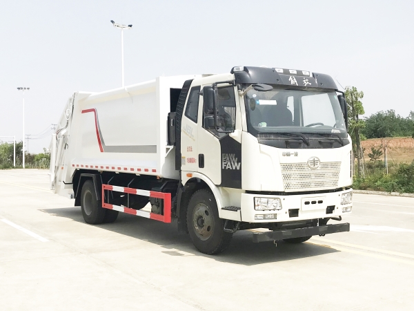 HDW5180ZYSC6型压缩式垃圾车（一汽解放）12~14m³