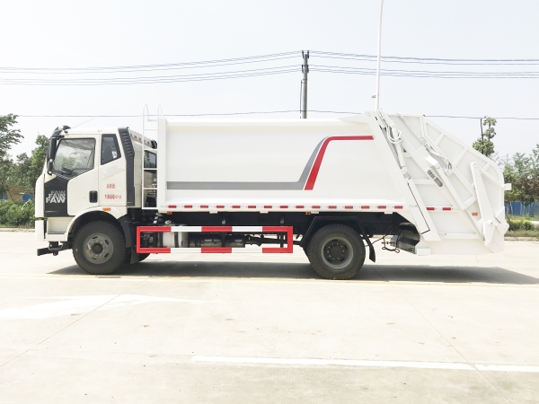 HDW5180ZYSC6型压缩式垃圾车（一汽解放）12~14m³