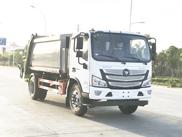 HDW5084ZYSB6型压缩式垃圾车(福田欧马可)6m³